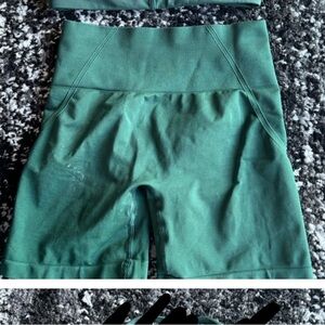 Oner Active Racing Green Effortless Seamless Shorts